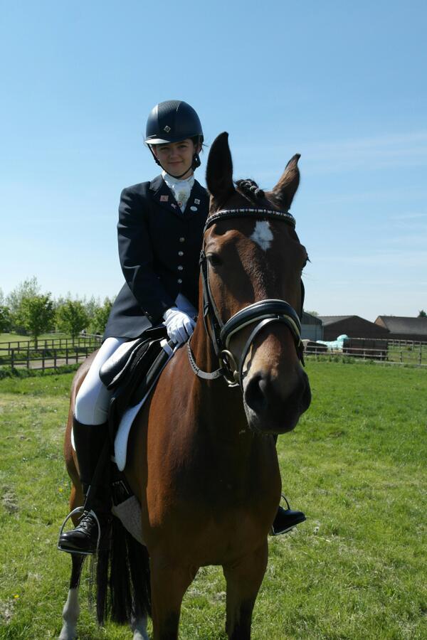 EquineAdey's tweet photo. @cassirae90 riding Daydream Believer, wearing our new for 2013 swarovski pearl and diamonte browband. http://t.co/rwucL7MW62
