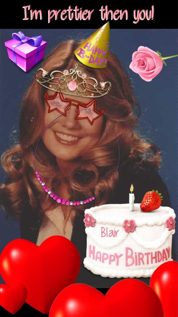 PixiesApp's tweet image. @LisaWhelchel Today happens to be Blair Warner's birthday. So naturally we made you this #Pixies :) #iphoneapp