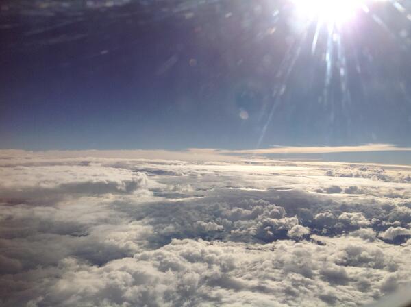 Had a great flight with an awesome view...C u soon CT!! #Pta