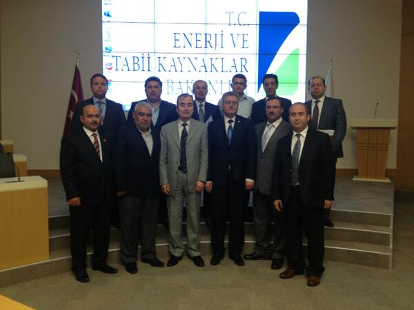 YER ALTI MADEN İŞLETMESİ  İŞ ADAMLARIMIZLA ENERJİ BAKANILIĞINI ZİYARET ETTİK.