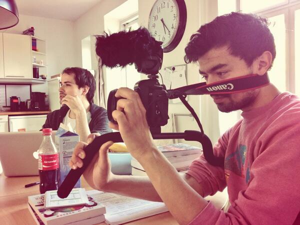 Laver optagelser sammen med <a href="/JakobNocop/">Jakob S. Skovaa</a>