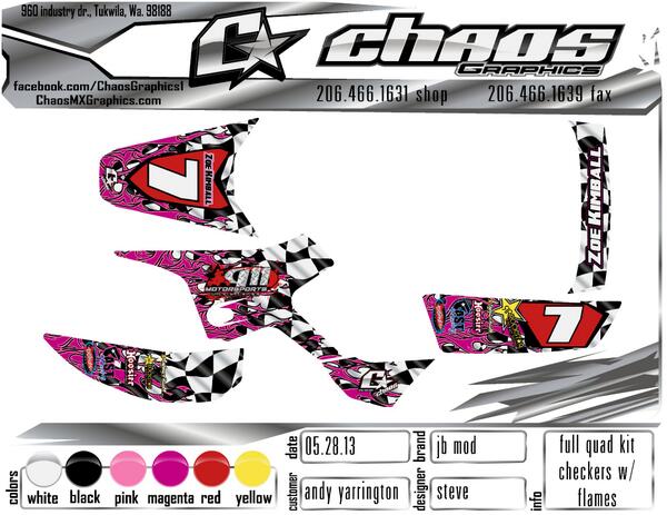 ChaosMxGraphics's tweet image. #JBMOD #QUADGRAPHICS #ATVGRAPHICS #GRAPHICS #CUSTOMGRAPHICS #CHECKERS #FLAMES #QUAD #CHAOSGRAPHICS #LifeOfChaos #RT