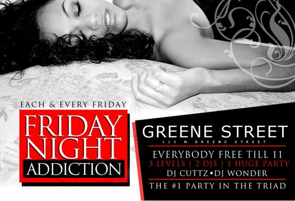MrRubio_'s tweet image. #GreeneStreetFridays #FridayNightAddiction -------&amp;gt;