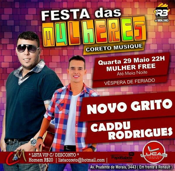 CoretoMusique's tweet photo. Hj tem o melhor do sertanejo e do pagode http://t.co/okP0hnU4F1