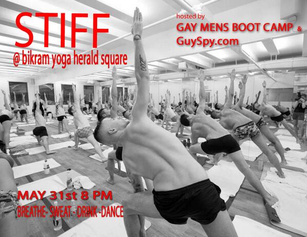 GayBootCampNYC's tweet photo. The #fabulous @djHeatherM will be spinning @ our #gay #yoga #event w/@guyspyapp 5.31 Here's the boys from last month: http://t.co/Yc81lXjOU1