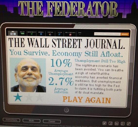 DividendBuddy's tweet image. Hard to work when you&apos;re busy saving the #economy. It&apos;s not easy being the #Federator . Must get 3 Stars! via@wsj