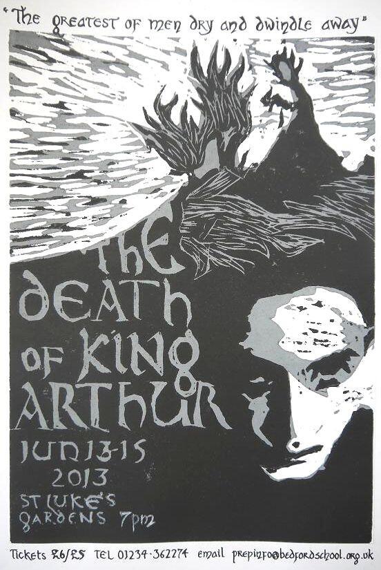 BPSDrama's tweet photo. Our ground breaking, open air, summer production: The Death of King Arthur.  Tickets on sale.  See flyer attached: http://t.co/eJwxS3IaZY