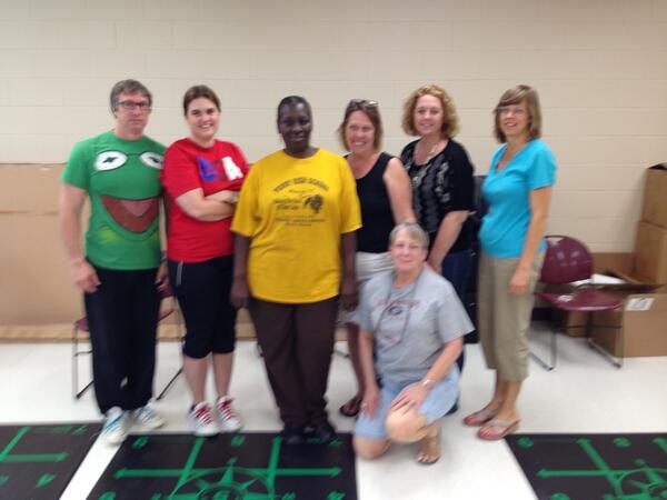 DebbyMitchell2's tweet photo. My afternoon group at Pulaski County. @geomotiongroup @FlixErcise http://t.co/OXqUnCAjvx