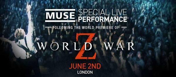 DLK_W's tweet photo. 2 limited edition for MUSE World War Z World Premiere for sale!! @ Horse Guards Parade, London. 2nd June. http://t.co/JwO8ZoMz6I