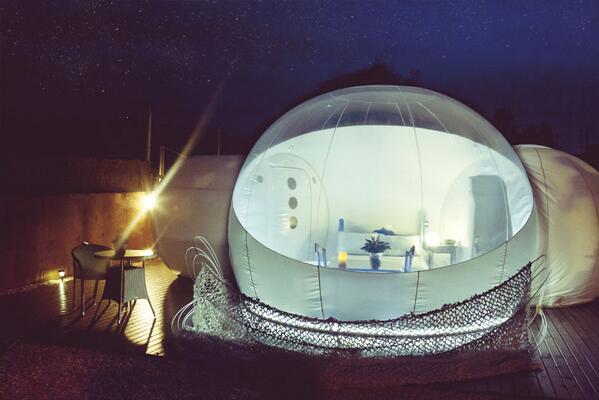 Mil Estrelles es un nuevo concepto de hotel; ven a pasar una noche mágica bajo las estrellas!