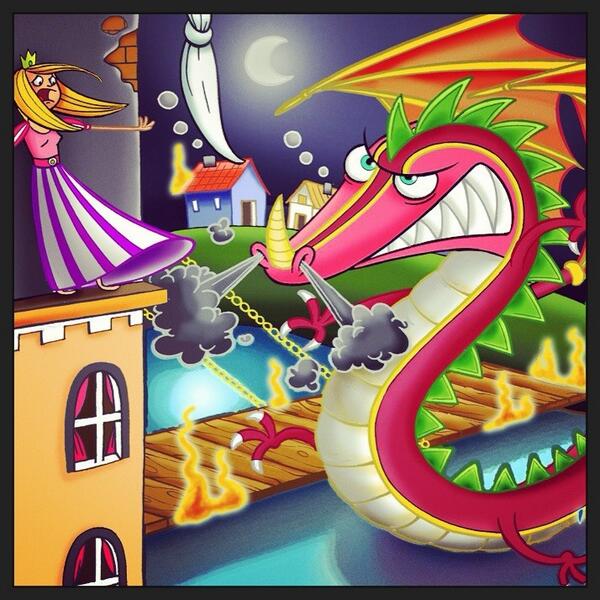 ajmessina's tweet photo. @Alan_Athan @philmessinajr - sometimes you have to #slayadragon before you find your #princess . #bellanice http://t.co/fGhT3e7mUk