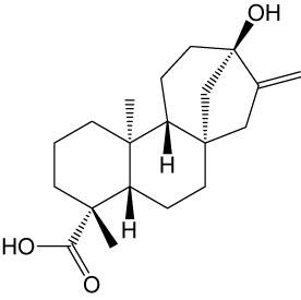 dailymolecule's tweet photo. Steviol is found in sweeteners marketed by Coca-Cola and Pepsi, in the glycoside forms extracted from plants http://t.co/d4mihOTtLT