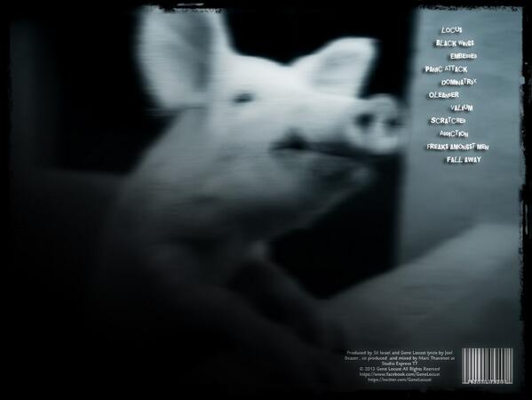 GeneLocust's tweet image. Locus,Black Wings,Embedded,Dominatrix,Panic Attack,Oleander,Valium Scratched,Addiction,Freaks Amongst Men,Fall Away