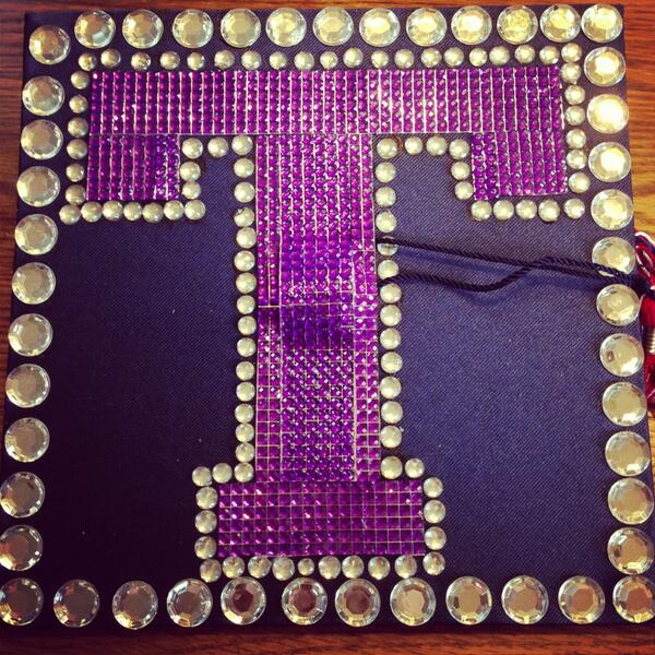 TSUtransition's tweet photo. “@SooSavannah: Graduation cap all done ! #tarletonstate @tsuclassof17 @TSUtransition http://t.co/CuzHm6zKYX”

Well done! #BleedPurple