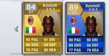callyttt's tweet image. @GCIIMessi make your own TOTS Ballotelli for under 500 coins Per game ;-)