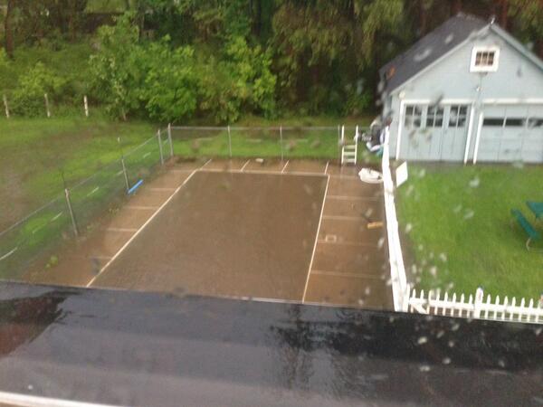 LiamKQuinn's tweet image. I guess I won't be swimming anytime soon. #flood #mudpool