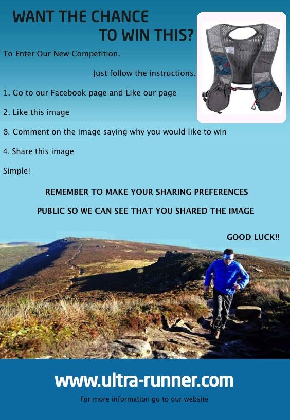 Ultrarunner2's tweet photo. Don't forget to RT on twitter or Like &amp; share on Facebook telling us why you want to WIN this UltrAspire Spry Vest. http://t.co/LQm1CZ9NX1