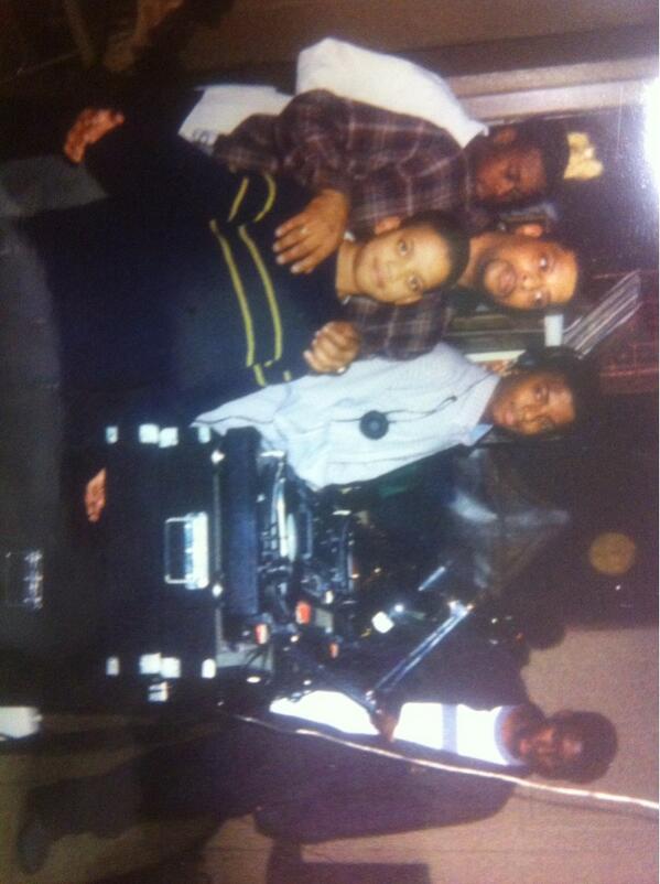 djnoahII's tweet image. Wow throwback Thursday look how far they have came in the Dj game Dj NO  Dj Dale Dj Noah Young Boogs and we have DJW