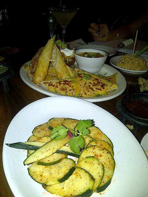 AlexGilbertLV's tweet photo. Where else can you find pepino con chile y limon on the menu?! @aliantecasino yummy!! They got the mex food down! http://t.co/lYjVzndohu