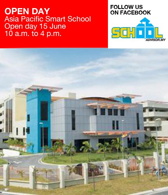 Asia Pacific Smart School will be having an Open Day on June 15 from 10 am to 4 pm.