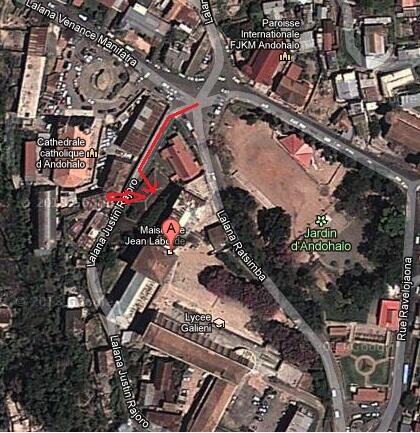 LabordeArt's tweet photo. @Mikrotrotoara Voici l'image satellite de la Maison Laborde #Andohalo #Madagascar @LabordeArt http://t.co/el7PKJxBop