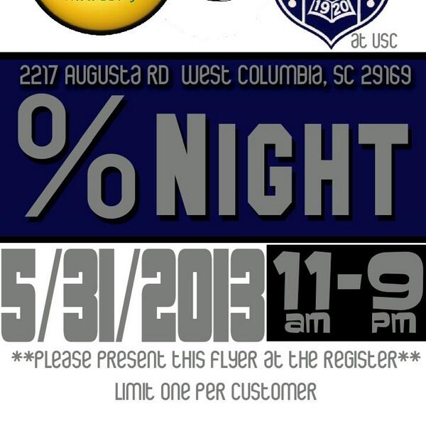 Tomorrow is the big day Psi Eta percent night......