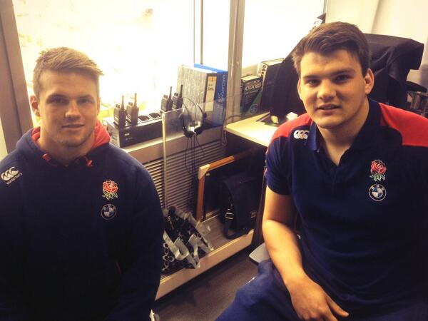 EnglandRugby's tweet photo. . @jackclifford93 &amp; @DavidSisi will be on SSN after the break, tune in channel 405 #rugby #jwc #under20s http://t.co/KqJpjcQCTu