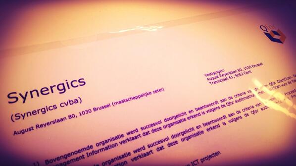 WortellBE's tweet image. 3x hoera voor ons: #Qfor #certificaat ontvangen na een succesvolle tussentijdse #audit!
#teamwork #trots