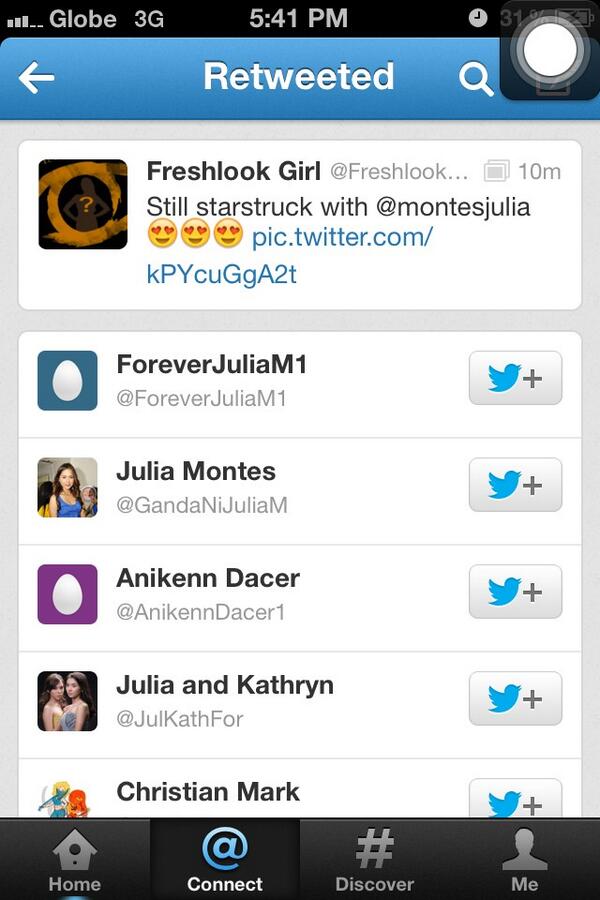 FreshlookGirl's tweet photo. Thank you to all the Julia Montes fans out there!!! We love you @montesjulia!!! #FreshlookIlluminate http://t.co/bz4xl9RnX1