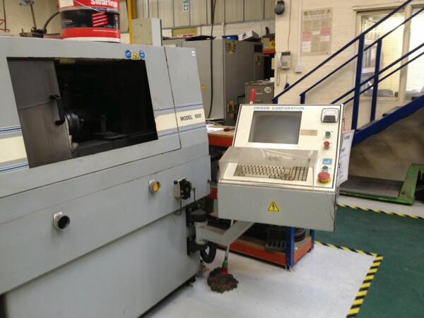 FOR SALE
Unison 1000 cnc punch grinder
grinds round and non round parts