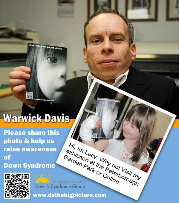Warwick Davis (@warwickadavis) on Twitter photo Please RT & help raise awareness of Down Syndrome. Follow <a href="/DSthebigpicture/">DS the BIGGER Picture</a> & visit the gallery dsthebigpicture.com/online/the-art… Please RT & help raise awareness of Down Syndrome. Follow <a href="/DSthebigpicture/">DS the BIGGER Picture</a> & visit the gallery dsthebigpicture.com/online/the-art…