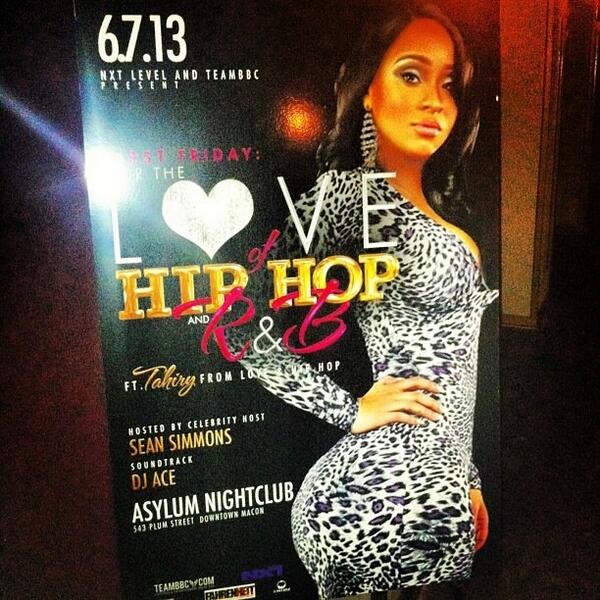 ELJENT's tweet photo. @BestStoryTold SEXIEST SUMMER KICKOFF AT ASYLUM WITH SPECIAL HOST TAHIRY FROM LOVE&amp;HIPHOP AND DJ ACE ON THE 1s&amp;2s! http://t.co/tsZJ4vVRVF