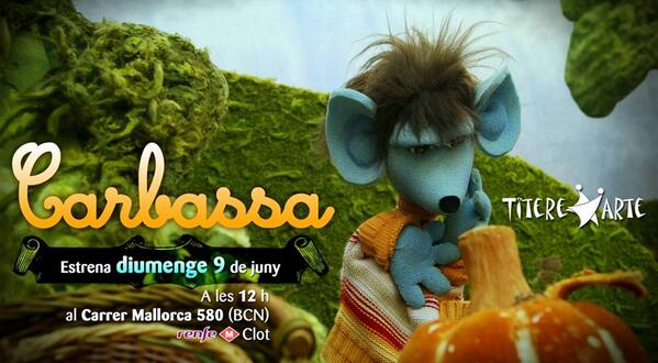 #110Aniversari <a href="/fm_laformiga/">LaFormigaMartinenca</a> Representació teatre titelles a càrrec de #Titerearte Diumenge 9 juny 12h Mallorca, 580