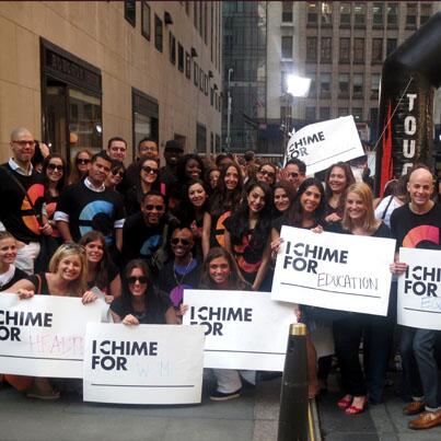ggequilibrium's tweet photo. #CHIME on @thetodayshow! Watch #SOUNDOFCHANGE Sunday night on @nbc http://t.co/8SS3AQJrUq