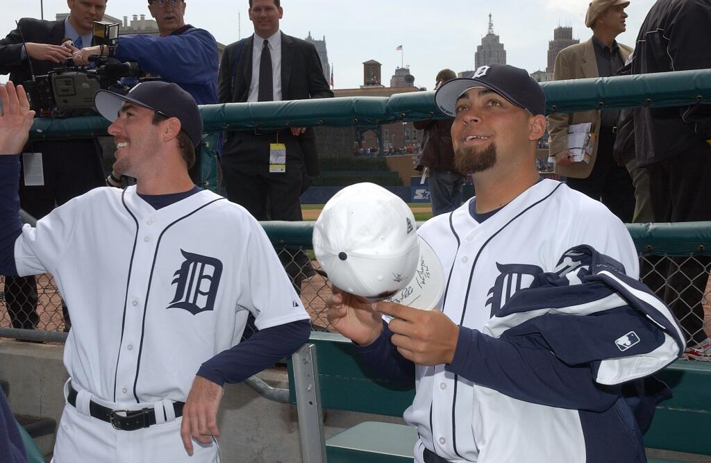 Detroit Tigers on X: #TBT Rookies @JustinVerlander and Joel Zumaya hang  out on Opening Day 2006 at Comerica Park. #Tigers  /  X