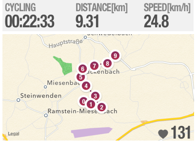 stevehames's tweet photo. Improved anaerobic tolerance and aerobic fitness by cycling 9.31km with #PolarBeat. http://t.co/ndHxqaUwia http://t.co/cQBOX4skyt