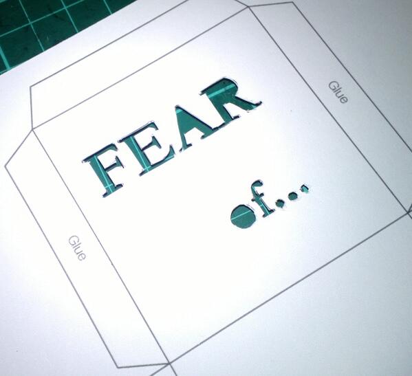 Emmar666's tweet image. #CuttingOut #Typography for my #3DBoxes &amp;lt;3