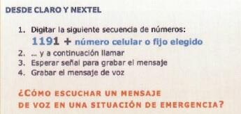 Que numero es para escuchar mensaje de voz en claro cheap