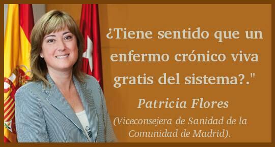 Bapophis's tweet photo. Señora viceconsejera de sanidad, le deseo que nunca tenga un cáncer, porque entonces le recordaría sus palabras http://t.co/aiLxeX0T2M