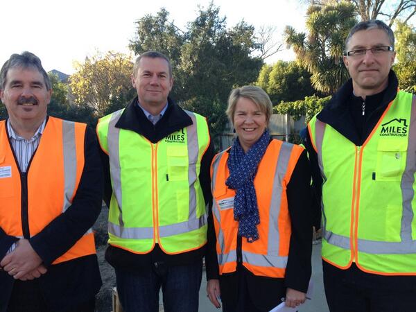 nickywagner's tweet image. Hon Nick Smith announces 700 new HousingNZ homes. Local builders will build one a day for next two years