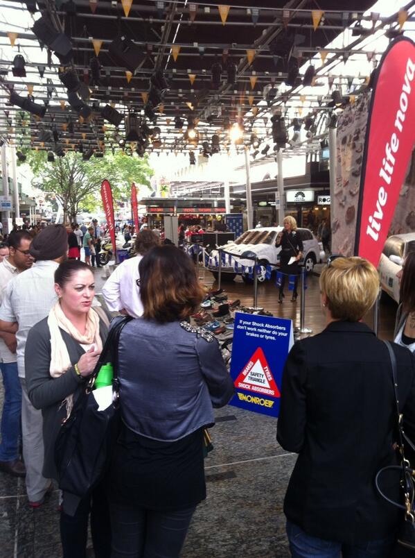 FFF Queens Street Mall.. Awesome Event. Pledge count heading for 51,000!!!