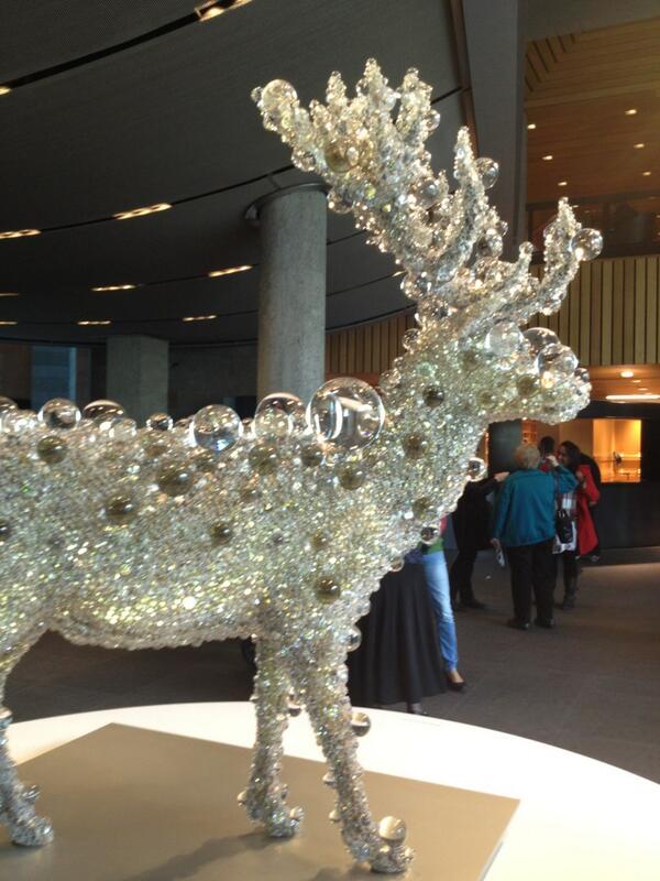 frontrowSPA's tweet image. Look at the shine at @ngv_melbourne #moose #ngvfoyer