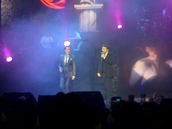 2 leyendas en un escenario.. OLE