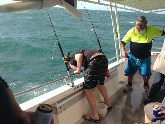 WingaSimpson's tweet image. He said he didn't get sea sick....