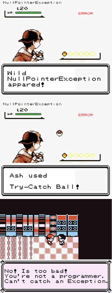 pablogeek's tweet image. Pokemon programmer! #nullpointer