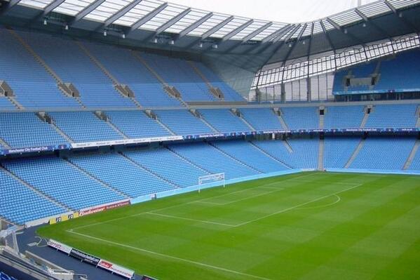 Here is what the Etihad could end up looking like with the end stands expanded.
#MCFC