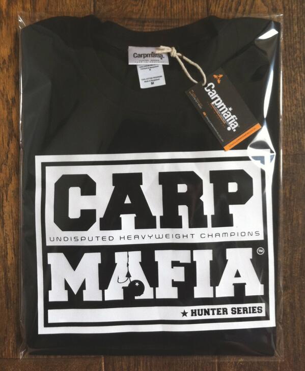 carpmafia's tweet photo. Another Carp Mafia tee getting ready to be shipped for the weekend and soon to be hitting the banks :) http://t.co/31kz1Oup69
