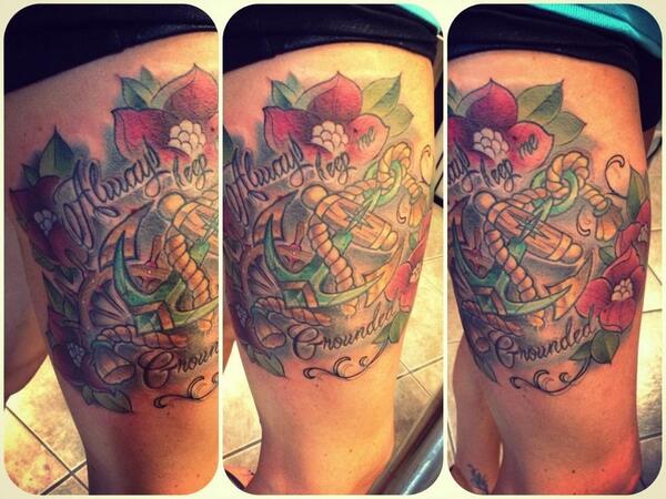 nicolerose417's tweet photo. #finallydone #grateful #alwayskeepmegrounded #anchor #guidance #tattoos http://t.co/BMqKmlbqBR