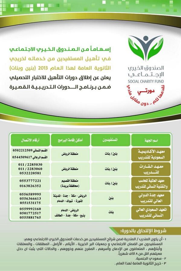 عاجل🔴

لأبناء وبنات الأسر ذو الدخل المحدود خريجي الثانوية، هذه دورات "مجانية" لمساعدتكم على فهم الاختبار التحصيلي ..