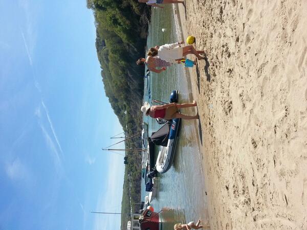 NickyAstbury's tweet photo. On beach at Newquay, Wales http://t.co/bOoJQoRhz4
